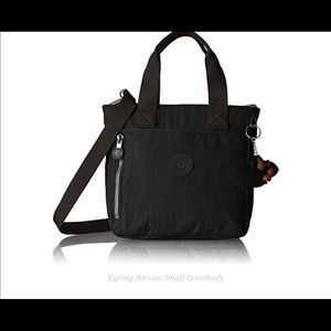 Kipling Alexios black crossbody bag